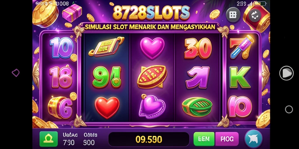 Tampilan gameplay 8728SLOTS yang memukau dan mengasyikkan.