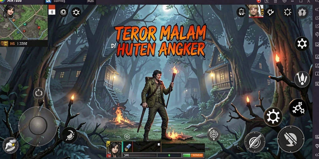 Gameplay menakutkan yang membuat jantung berdegup cepat.