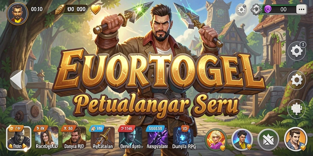 Tangkapan layar EUROTOGEL yang menunjukkan aksi petualangan RPG yang mendebarkan.