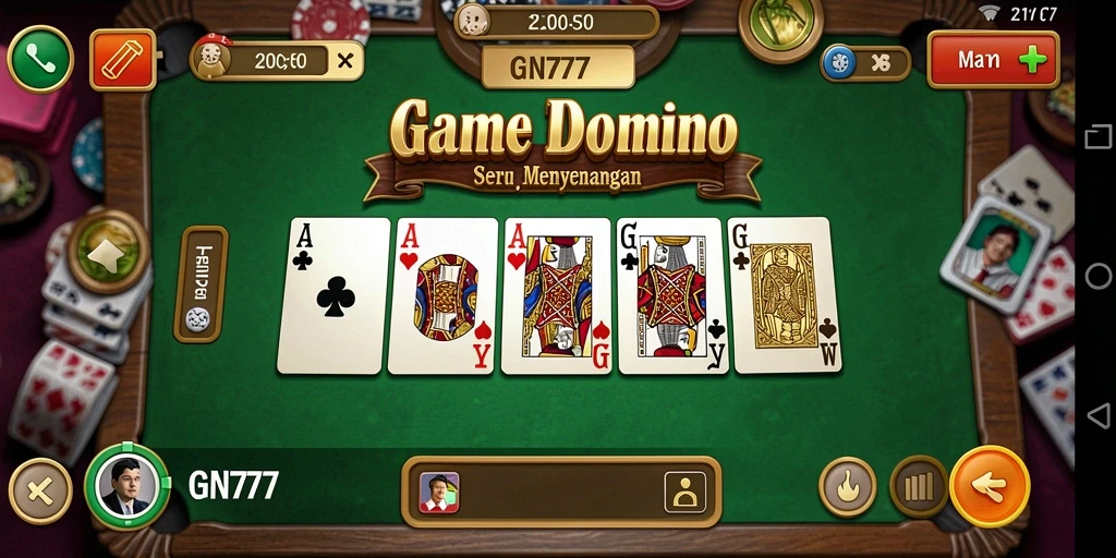 Tampilan gameplay menarik dari GN777 dengan pemain yang kompetitif.
