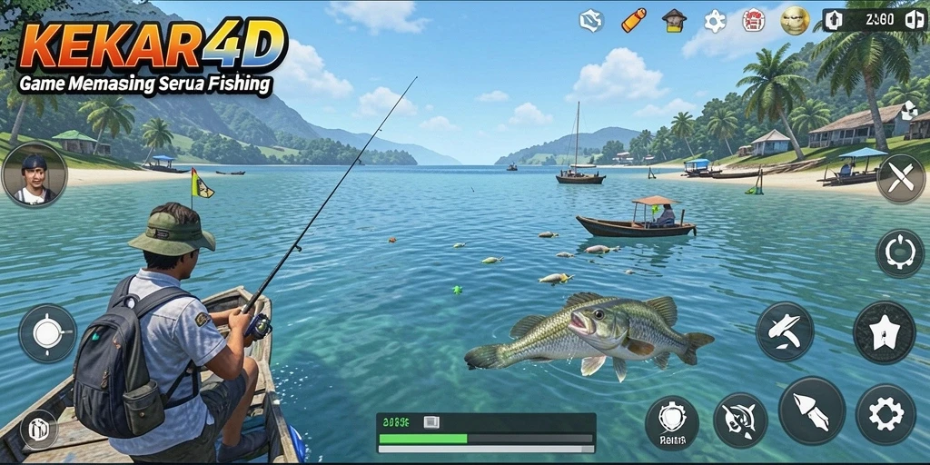 Tangkapan ikan besar dalam gameplay KEKAR4D yang menegangkan.