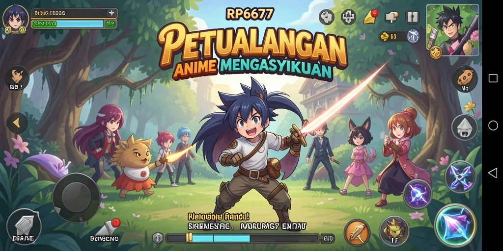 Tampilan gameplay dari RP6677 yang menarik dan penuh aksi.