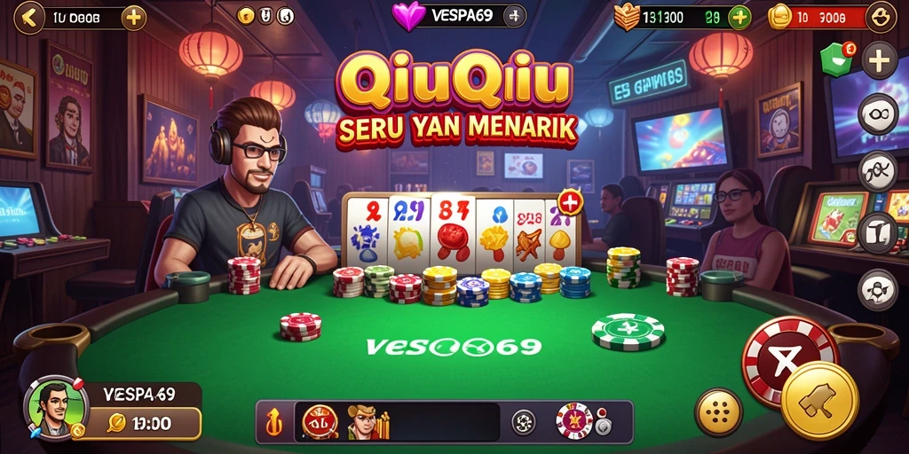 Tampilan menarik dari gameplay VESPA69 yang seru.