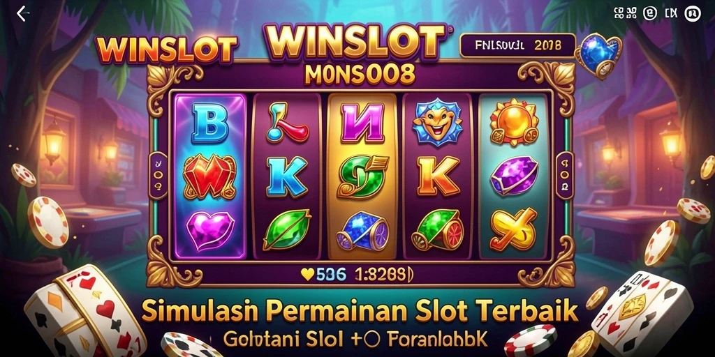 Tampilan gameplay WINSLOT yang memikat dengan berbagai mesin slot.