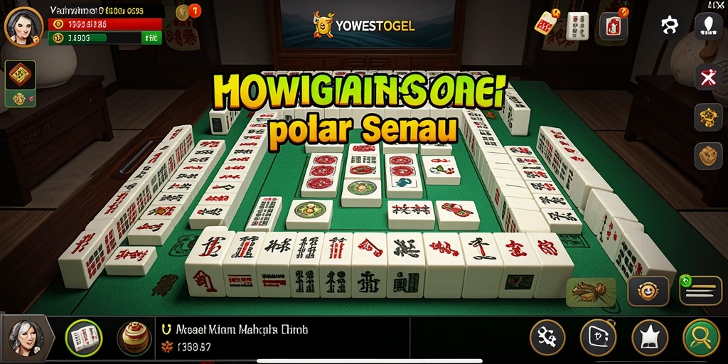 Tangkapan layar gameplay YOWESTOGEL yang mendebarkan di dunia Mahjong.